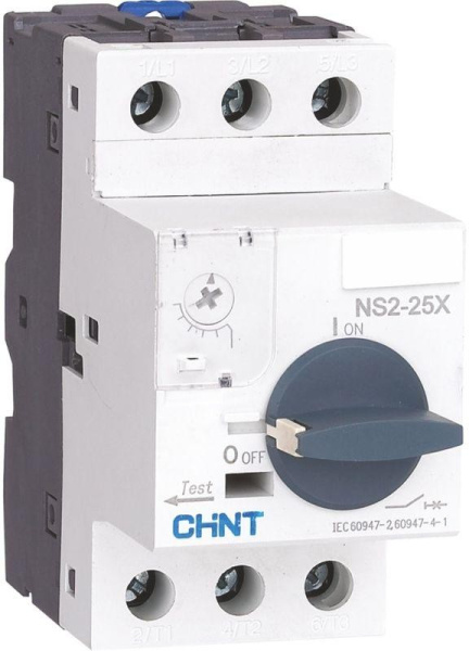 Изображение товара Автоматический выключатель для защиты двигателя CHINT 495177