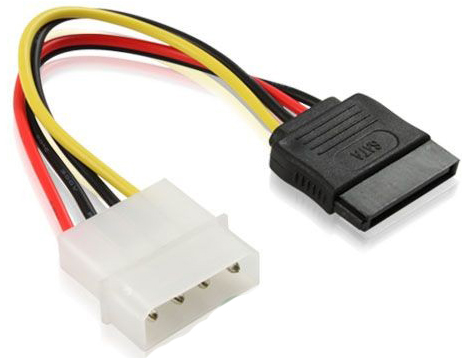 

Переходник питания Gembird CC-SATA-PS Cablexpert 15см, molex 4pin/sata 15pin, пакет, CC-SATA-PS
