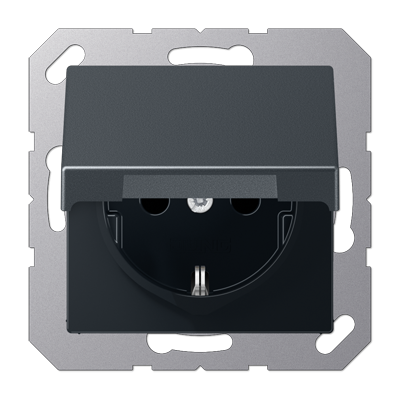 Изображение товара Розетка Jung A1520BFKLANM внутренняя одна IP20 для электропитания