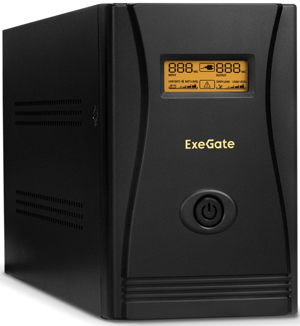 

Источник бесперебойного питания Exegate SpecialPro Smart LLB-3000.LCD.AVR.C13.RJ.USB EP287659RUS 3000VA/1800W, LCD, AVR, 6*IEC-C13, RJ45/11, USB, blac, SpecialPro Smart LLB-3000.LCD.AVR.C13.RJ.USB