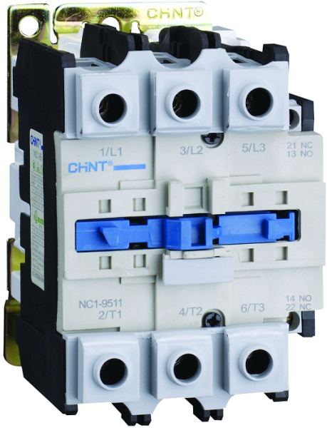 Изображение товара Контактор CHINT 223156 95А 230В/АС3 1НО+1НЗ автоматизация