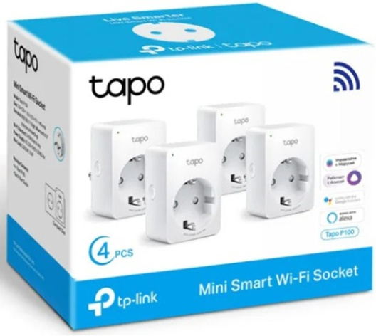 фото Розетка  TP-LINK Tapo P100(4-pack) в Воронеже