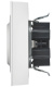 фото Розетка двухместная с заземлением  IEK BR-R28-16-K01-F-PRO в Санкт-Петербургe