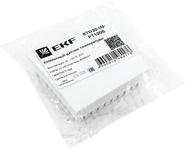

Датчик EKF RTD30-IN-PT1000 комнатный температуры, RTD30-IN-PT1000