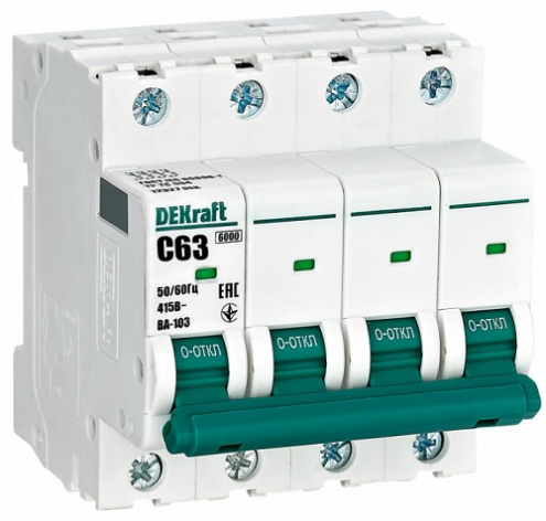 Изображение товара Автоматический выключатель DEKraft 12327DEK