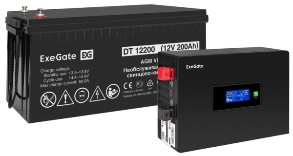 фото Комплект  Exegate IdealSine SR-1000.LCD.2SH в Уфе