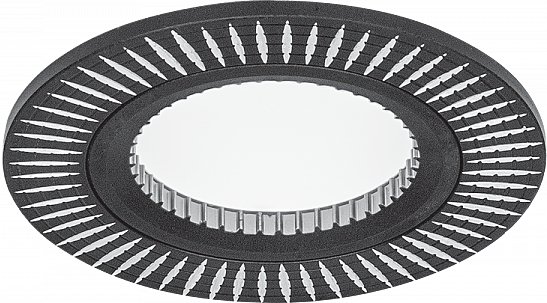 

Светильник Gauss AL014 Aluminium Круг. Черный/Хром, Gu5.30, AL014