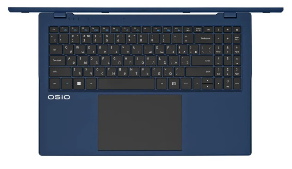 фото Ноутбук OSIO BaseLine B150i-012c 15.6" (Intel N, 8Гб DDR4, SSD 256 Гб, UHD Graphics, Без ОС) Синий [B150i-012c]