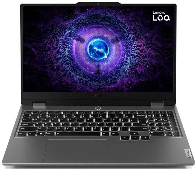 Ноутбук Lenovo LOQ 15IAX9 83GS005NRK i5-12450H/16Gb/512Gb SSD/RTX 3050 6Gb/15.6" FHD IPS/WiFi/BT/cam/noOS/grey