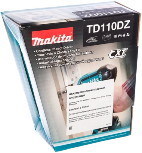 фото Шуруповерт  Makita TD110DZ