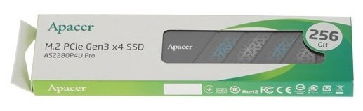 фото Накопитель SSD M.2 2280 Apacer AP256GAS2280P4UPRO-1 в Перми 256 ГБ