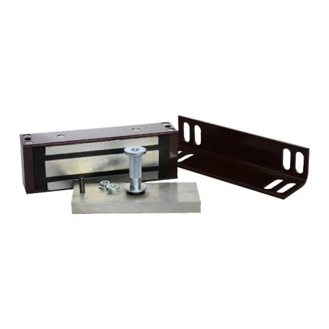 фото Замок электромагнитный Олевс М1-200 с уголком в Екатеринбурге