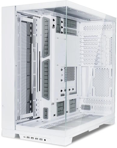 

Корпус eATX Lian Li O11 Dynamic EVO XL G99.O11DEXL-W.R0 белый, без БП, окно из закаленного стекла, 4*USB 3.2 Type-A, USB 3.2 Type-C, audio, O11 Dynamic EVO XL