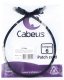 фото Кабель патч-корд U/UTP 6 кат. 0.5м Cabeus PC-UTP-RJ45-Cat.6-0.5m-BK-LSZH