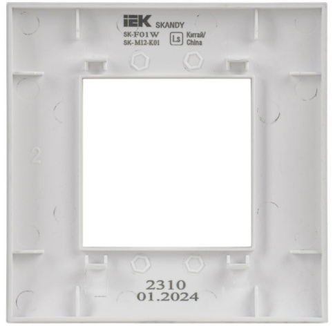 фото Рамка одинарная  IEK SK-M12-K01 в Екатеринбурге