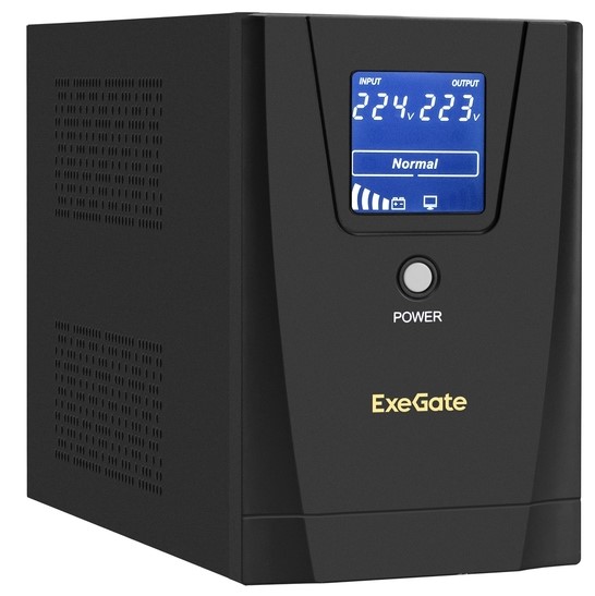 

Источник бесперебойного питания Exegate SpecialPro Smart LLB-1600.LCD.AVR.2SH.3C13.USB 1600VA/950W, LCD, AVR, 2*Schuko+3*C13, USB, металлический корпу, SpecialPro Smart LLB-1600.LCD.AVR.2SH.3C13.USB