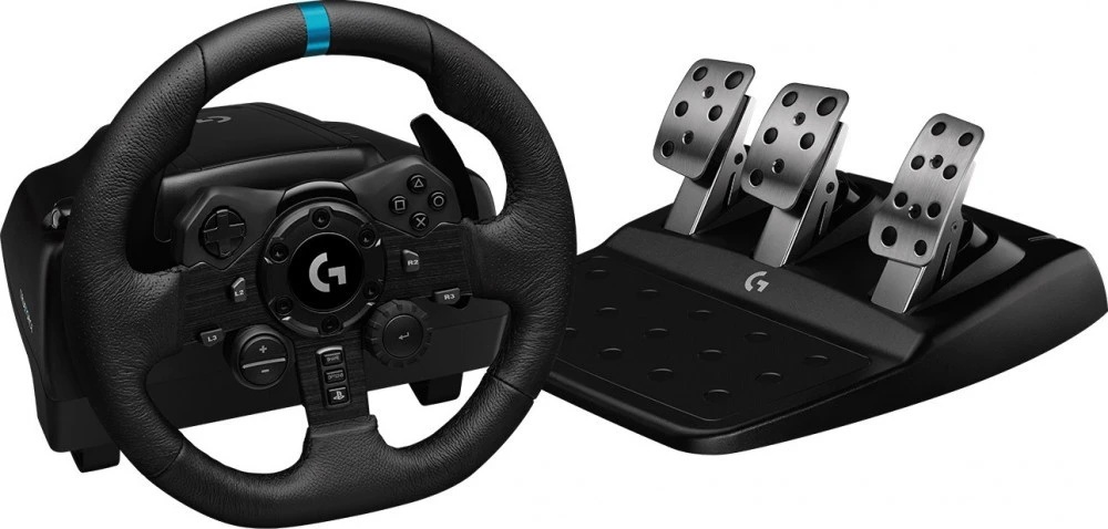 

Руль Logitech G923 941-000150 игровой, PC/PS - BLACK - USB - UK, G923