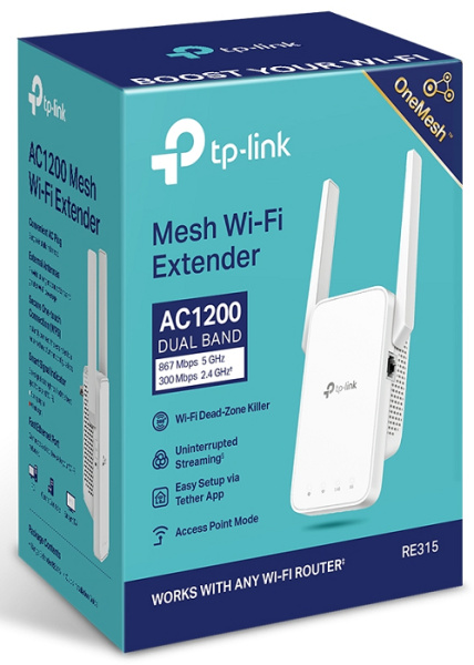 фото Усилитель сигнала Wi-Fi  TP-LINK RE315