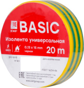 фото Изолента EKF plc-iz-b-yg