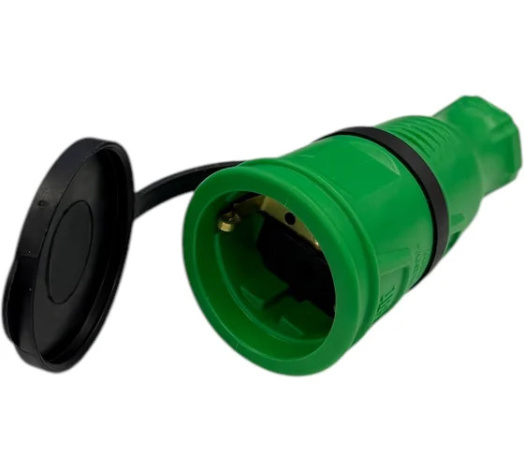 фото Удлинитель силовой iTOK i-CONNECT-COLOR-SU-KG-325-1-44-50-GREEN в Красноярске