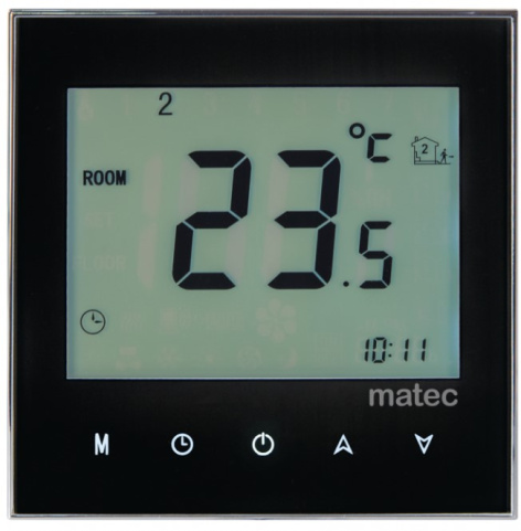 Изображение товара Регулятор Zamel RTD-02/B для подогрева пола с программируемым управлением