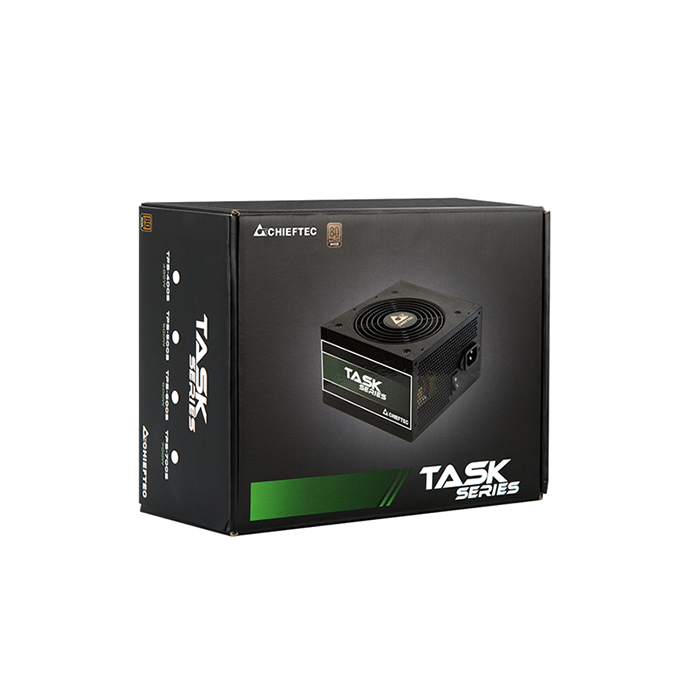 

Блок питания ATX Chieftec TPS-600S 600W (ATX 2.3, 80 PLUS BRONZE, Active PFC, 120mm fan) Retail, TPS-600S