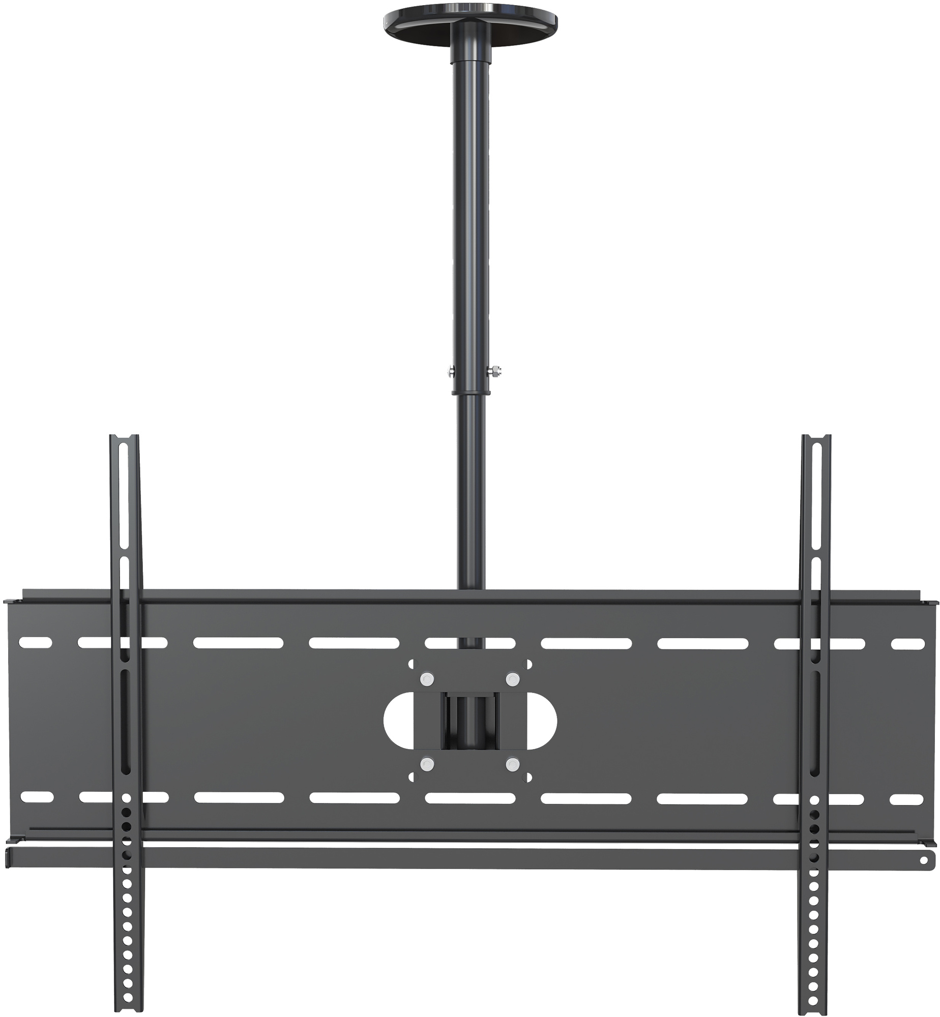 

Кронштейн Cactus CS-CP04-R черный 37"-70" макс.81.6кг потолочный поворот и наклон, CS-CP04-R