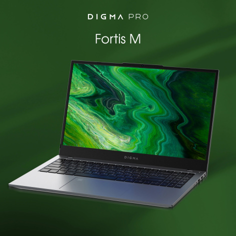 фото Ноутбук  Digma Pro Fortis M в Уфе 15.6 ", Core i3, 8 Гб RAM, 256 Гб SSD, UHD Graphics, Серый