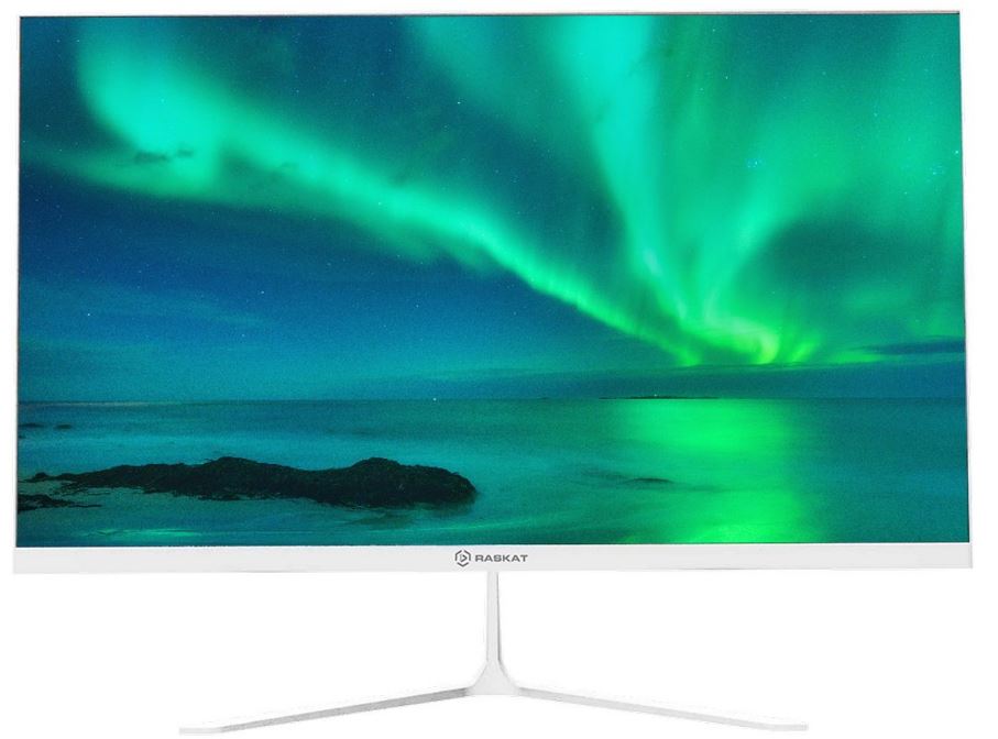 

Монитор 27" Raskat I27F10DAW white, IPS, 1920*1080, VGA, HDMI, DP, 4ms, 178°/178°, 1000:1, 100Hz, I27F10DAW