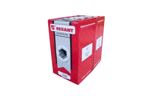 фото Кабель витая пара F/UTP 5e кат. 4 пары Rexant 01-0146-1 в Уфе