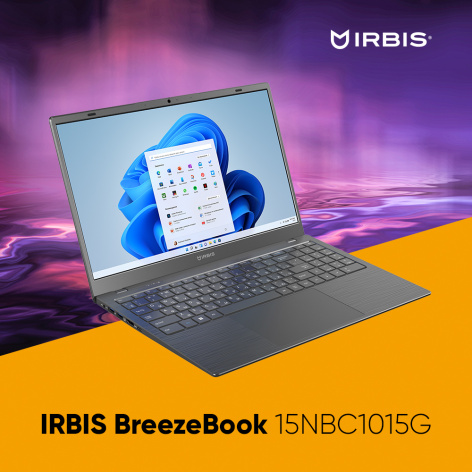 фото Ноутбук  Irbis BREEZE в Волгограде 15.6 ", N, 8 Гб RAM, 256 Гб SSD, UHD Graphics 730, Серый