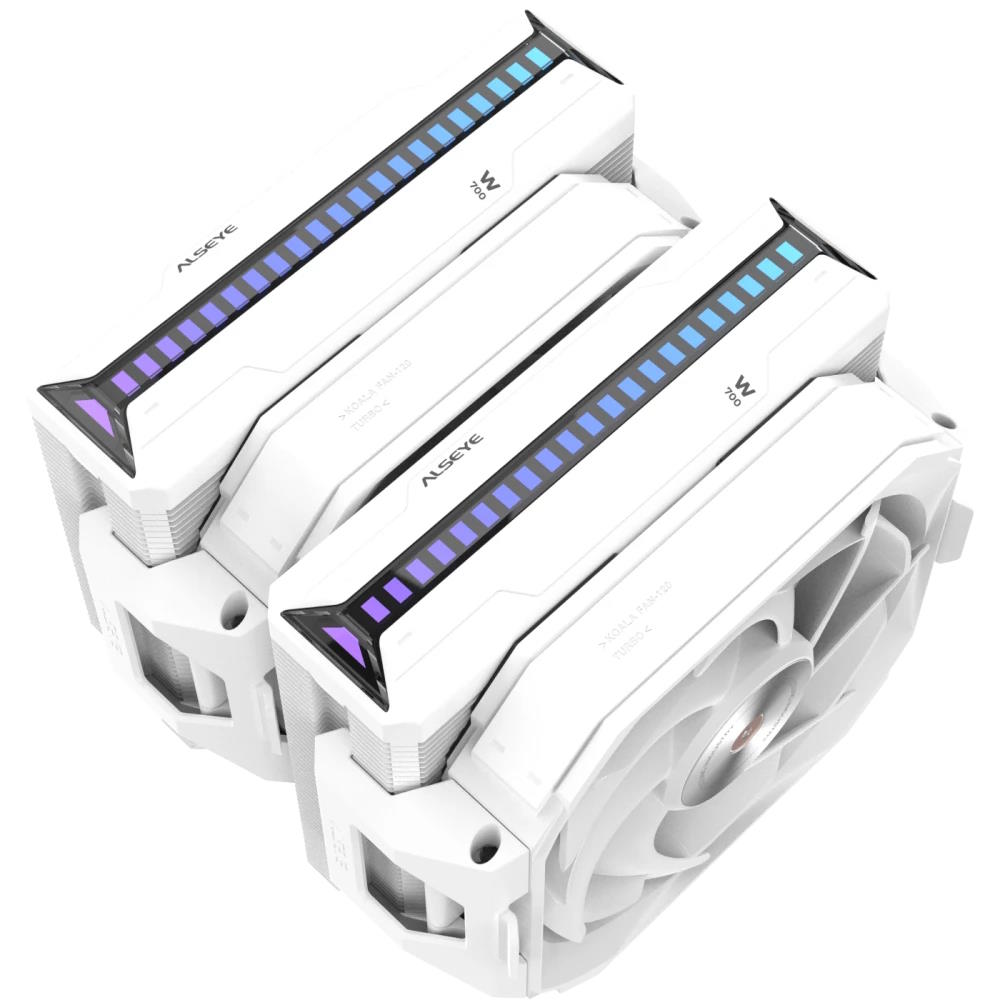 

Кулер ALSEYE W700-W(USA) LGA 115x/1200, 1356, 1366, 1700, 2011, 2011-3, 2066/AM4, AM5 (TDP 280W, 1000-2200RPM, 33.18-86.2CFM, 0-35.3dBA), W700-W(USA)
