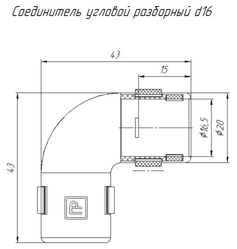 фото Соединитель  Промрукав PR13.0191 в Ростове-на-Дону