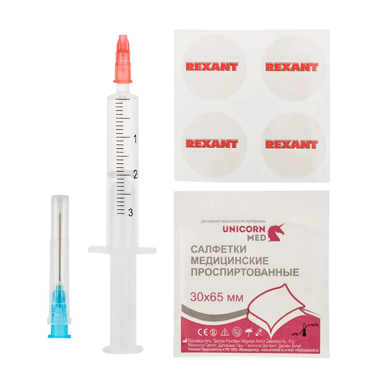

Смазка Rexant 09-3981 для кулеров (вентиляторов) SX-1, шприц 2 мл, 09-3981