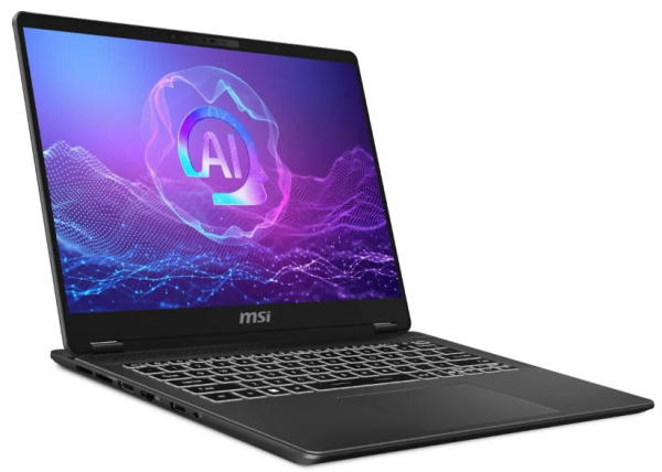 фото Ноутбук  MSI PRESTIGE 14 AI+ EVO C2VMG-026RU в Челябинске 14 ", Core Ultra 7, 32 Гб RAM, 1 Тб SSD, Arc graphics, Серый