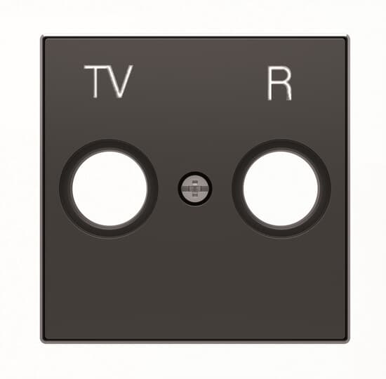 

Накладка ABB 2CLA855000A1501 для TV-R розетки, чёрный бархат, 2CLA855000A1501