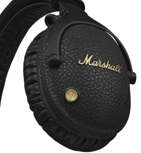 фото Беспроводные наушники Marshall Monitor III A.N.C., Bluetooth, Проводной, Охватывающие, Черный, [1006861]
