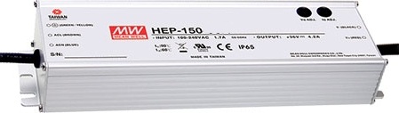 

Преобразователь AC-DC сетевой Mean Well HEP-150-12A 150Вт, ККМ, вход 90…305В AC, 47…63Гц/127…431В DC, выход 12В/12.5А, подстройка потенциометром тока/, HEP-150-12A