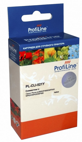 фото Картридж струйный ProfiLine PL-CLI-521Y-Y в Перми