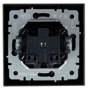 фото Розетка без заземления в сборе  IEK BR-R10-10-K46-F