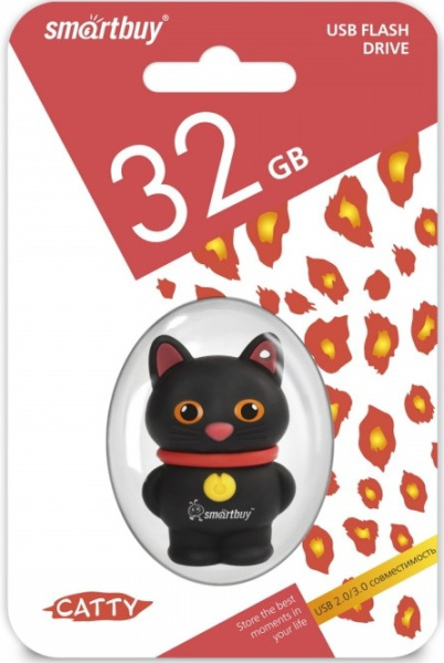 фото Накопитель USB 2.0 32GB SmartBuy SB32GBCatK в Красноярске