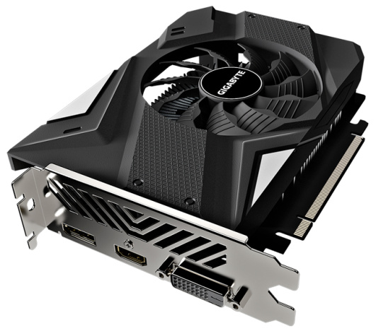 фото Видеокарта GIGABYTE nVidia GeForce GTX 1650, 4 ГБ GDDR6, [GV-N1656OC-4GD 2.0]