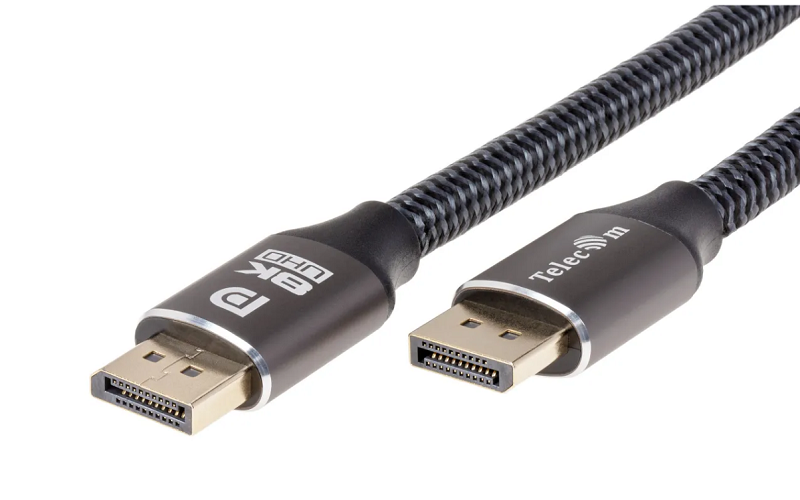 

Кабель интерфейсный DisplayPort Telecom TCG750-2M 1.4V 8K/60Hz 2m, TCG750-2M