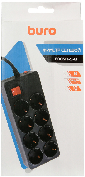 фото Сетевой фильтр  Buro 800SH-5-B в Уфе
