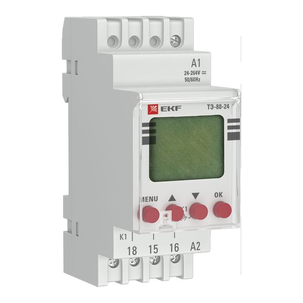 

Таймер EKF te-80-24 электронный ТЭ-80 24-230В, te-80-24