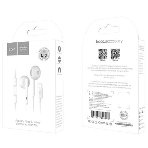 фото Наушники  Hoco L10 в Екатеринбурге