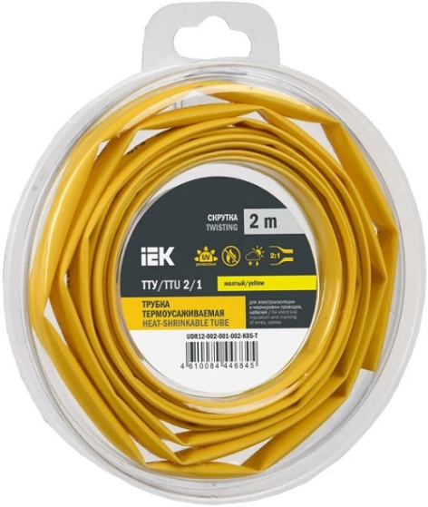 фото Трубка термоусадочная IEK UDR12-002-001-002-K05-T в Перми