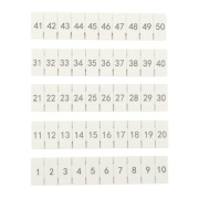 фото Маркировка для клемм  EKF scr-ut-mrk-2,5-1-50