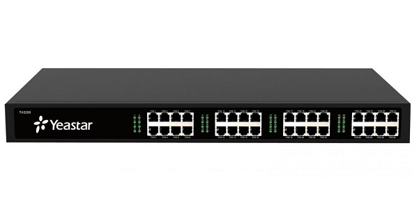 

Шлюз VoiceIP Yeastar TA3200 32*FXS, TA3200