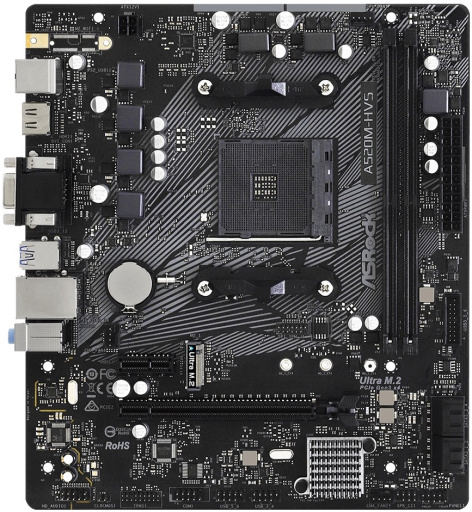 фото Материнская плата mATX ASRock A520M-HVS в Уфе